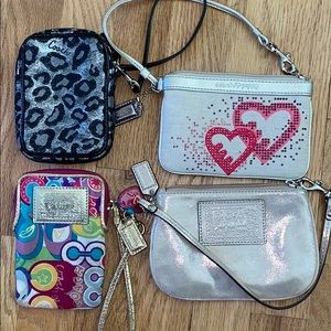 Coach Wristlets